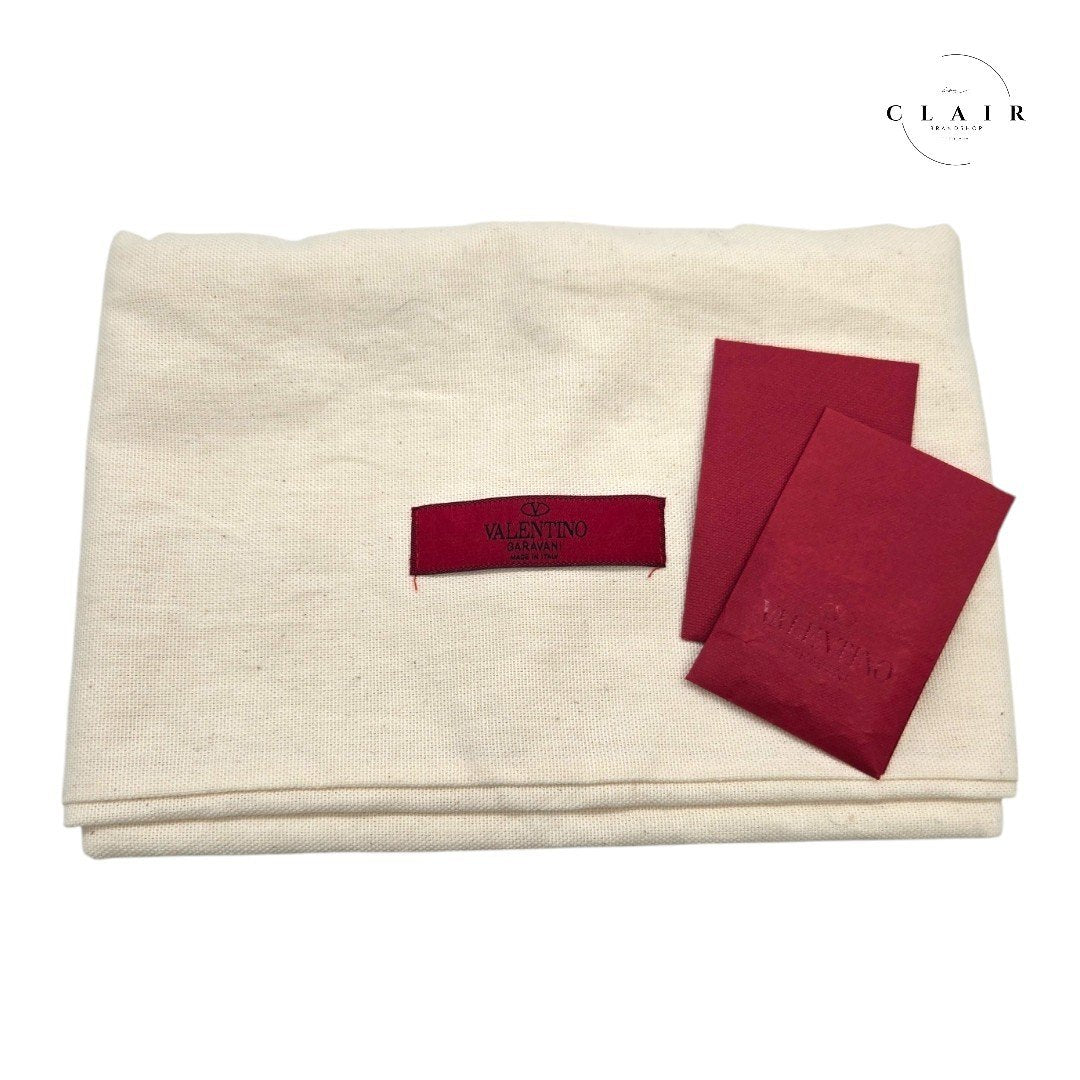 ヴァレンティノ ロックスタッズ 2WAYトート ハンドバッグ ピンク ダスティーピンク レザー