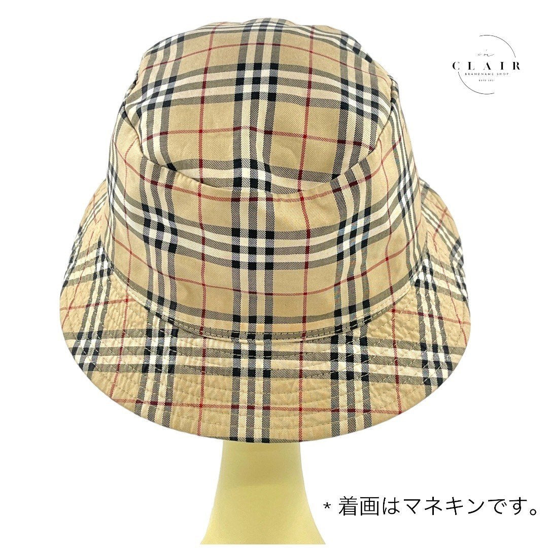 バーバリー ノバチェック バケットハット
