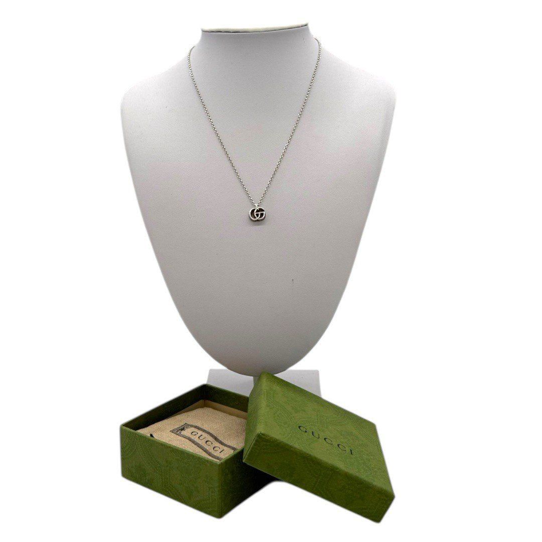 グッチ ネックレス GGロゴ 925 レディース
