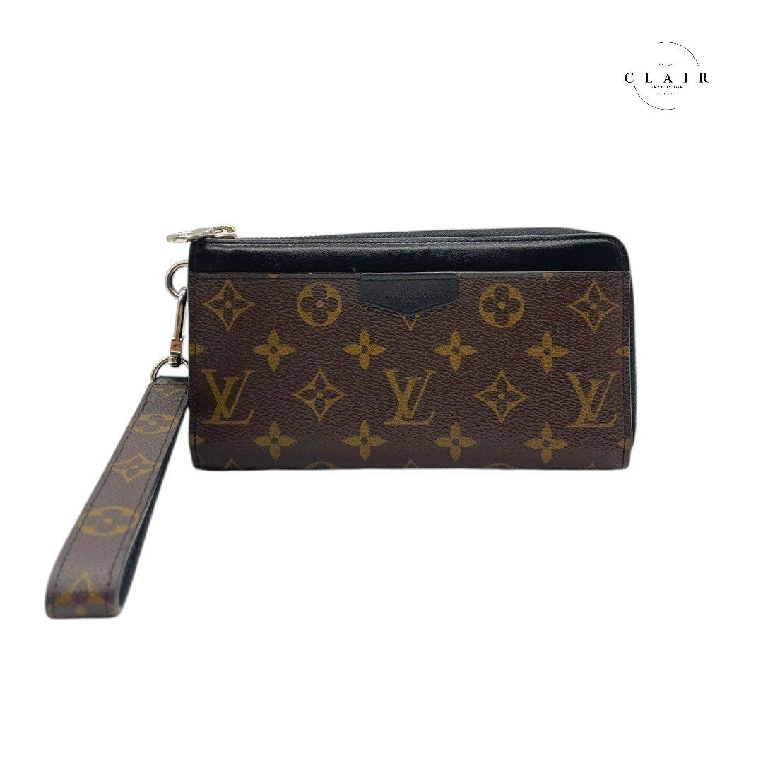 ルイヴィトン モノグラム マカサー ジッピードラゴンヌ ブラック 黒