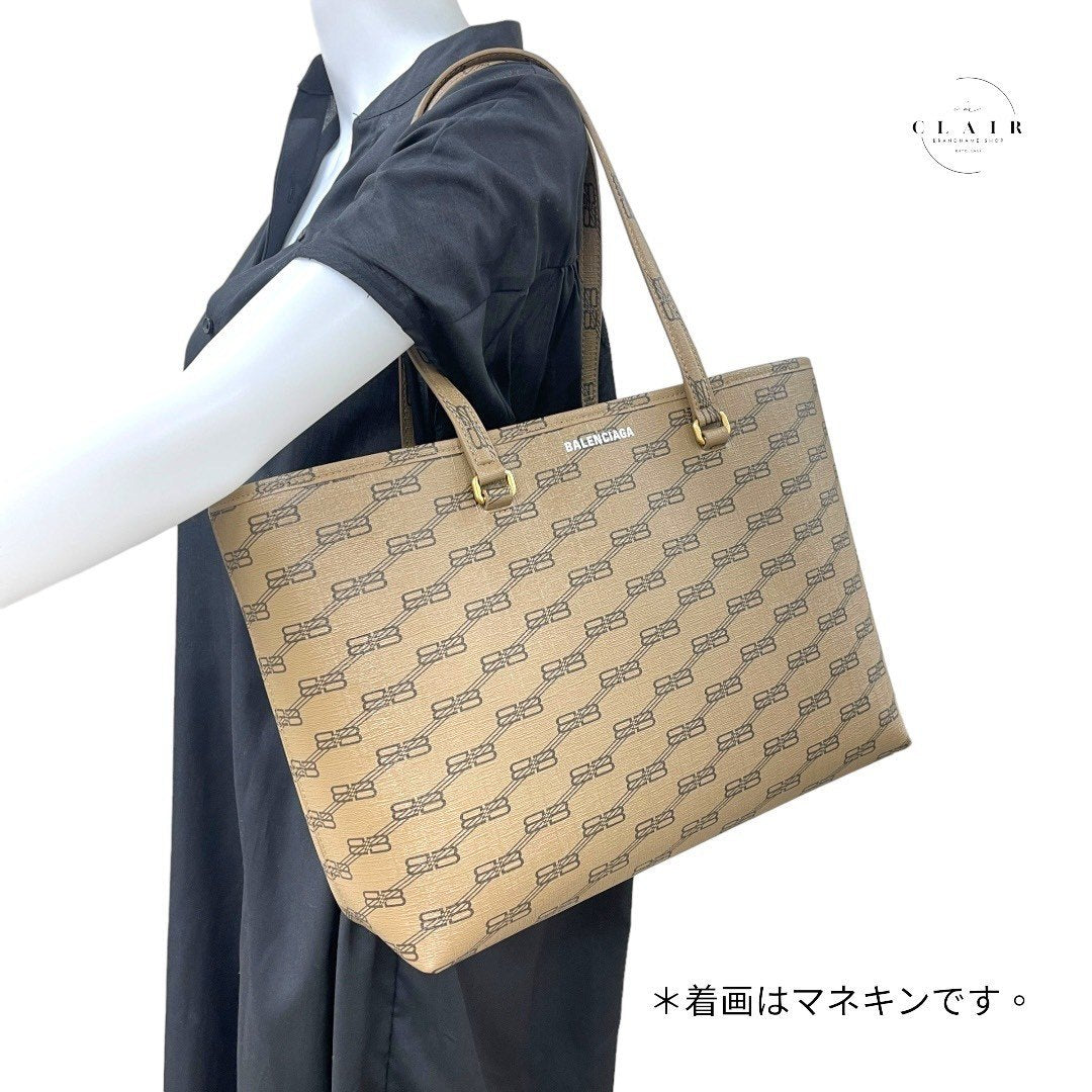 【新品】バレンシアガ トートバッグ ショッピングバッグ バッグ レディース シグネチャー BB モノグラム