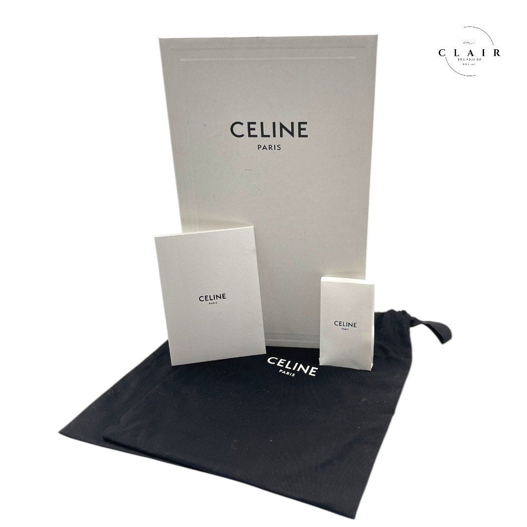 【美品】セリーヌ ローカット スニーカー 黒 ブラック CT-04 #42 28cm