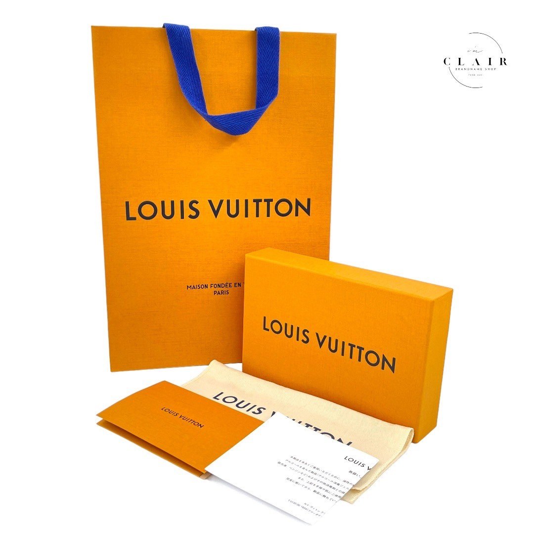 【極上美品】ルイヴィトン M61697 モノグラム エクリプス ポルトフォイユブラザ 長財布 メンズ