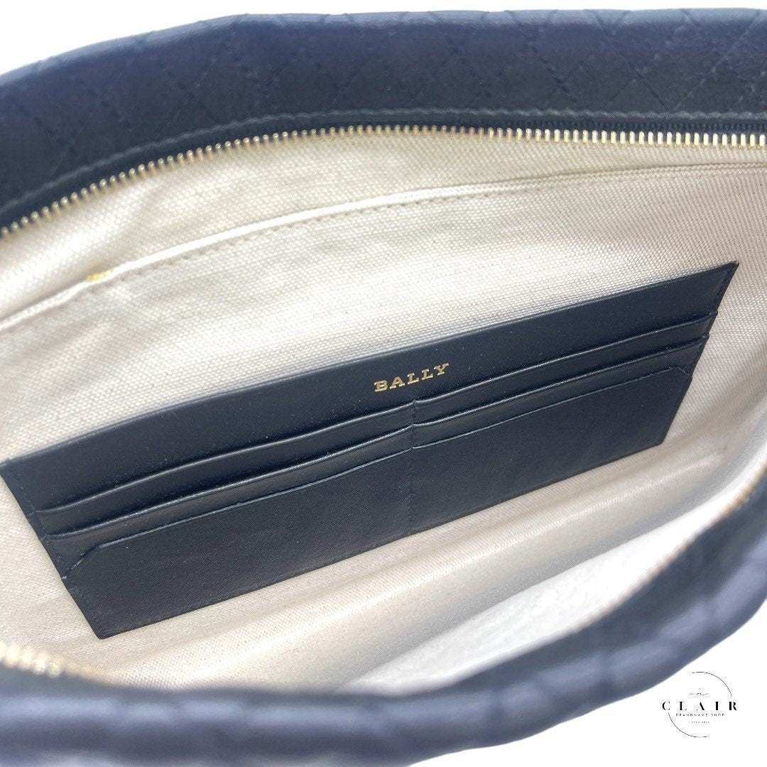 バリー クラッチバック SYRAL.QT 00 BLACK