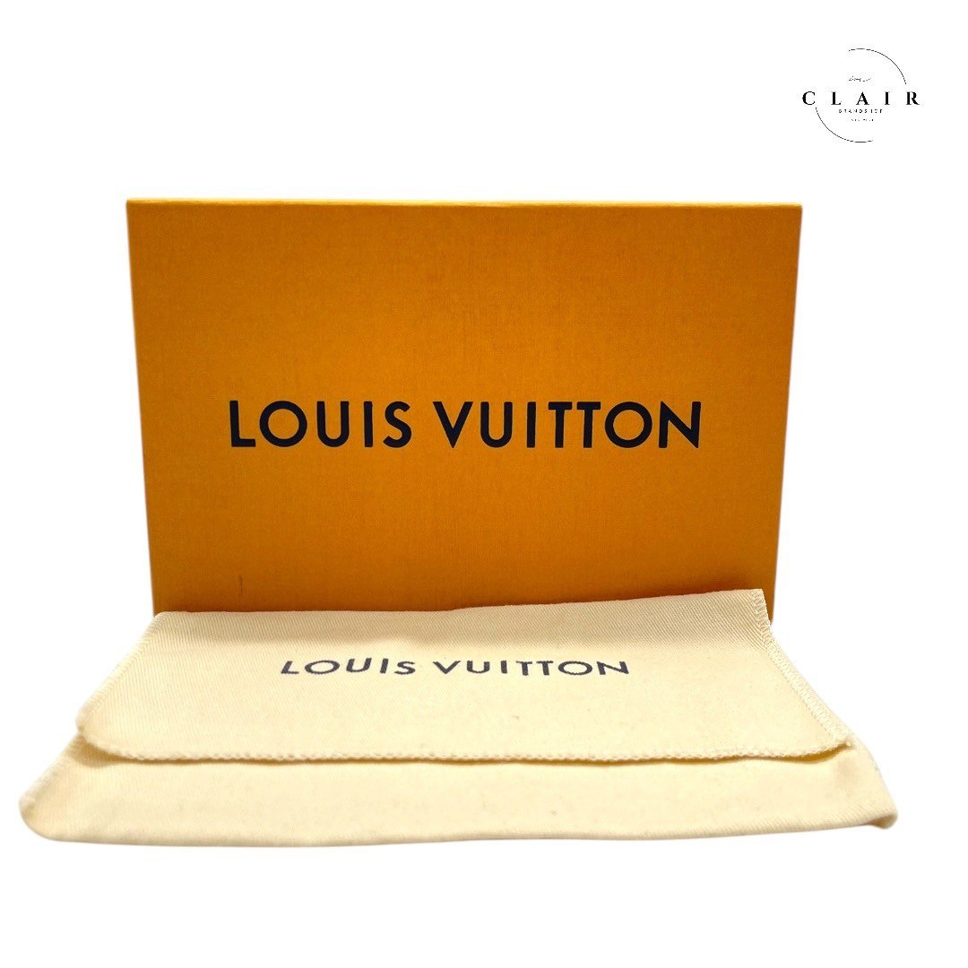 【美品】ルイヴィトン モノグラム ポルトフォイユ パラス コンパクト 折り財布 財布 ブラック 黒