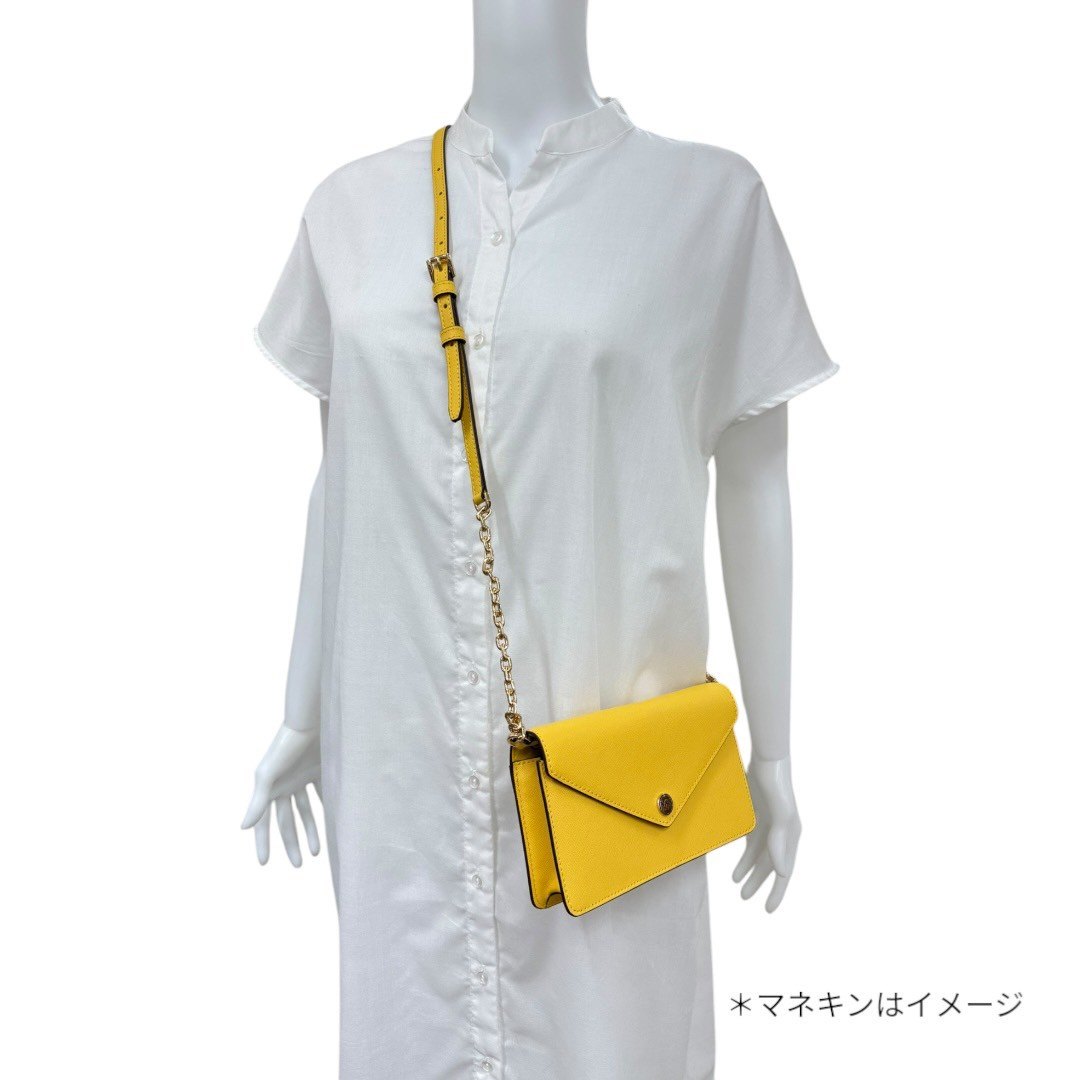 マイケルコース チェーンショルダー バッグ イエロー