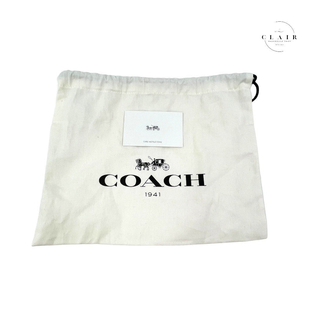 【未使用品】コーチ ショルダーバッグ レザー ポシェット グレー