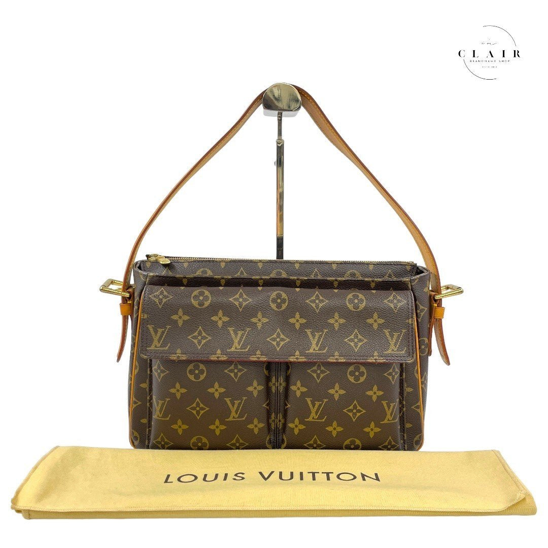 ルイヴィトン ヴィバシテGM ショルダーバッグ モノグラム M51163 レディース