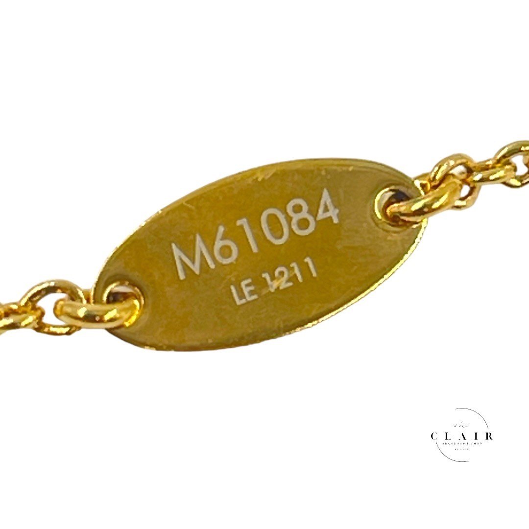 (ルイヴィトン) ルイ・ヴィトン ブレスレット M61084 ヴィトン アクセサリー LV ブレスレット・エセンシャルV ゴールド
