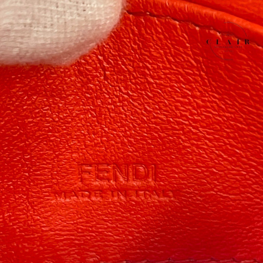 フェンディ ナノバケット レディース カードケース ミニバッグ ショルダーバッグ ブランド小物 小物入れ 7AR844 未使用