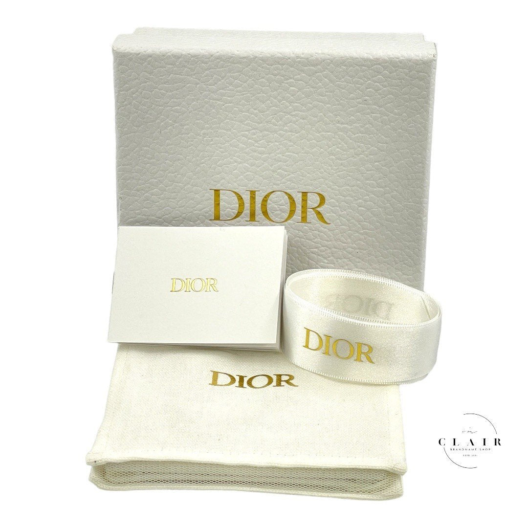 【未使用品】Dior クリスチャンディオール PETIT CD ダブルネックレス ゴールド
