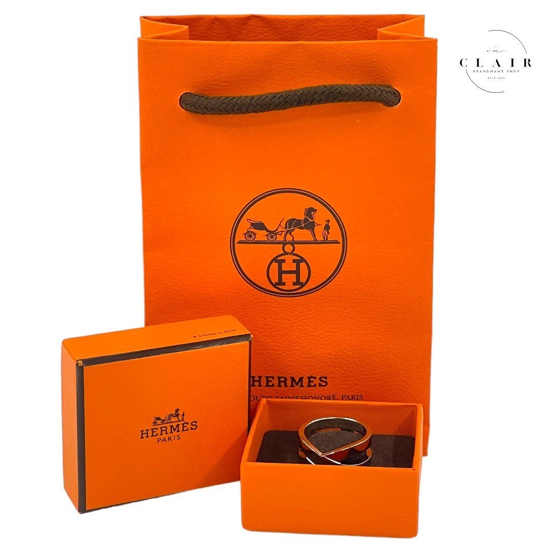 【美品】エルメス スカーフリング レディース