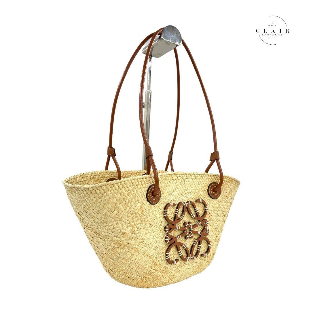 ロエベ トートバッグ ANAGRAM BASKET SMALL BAG