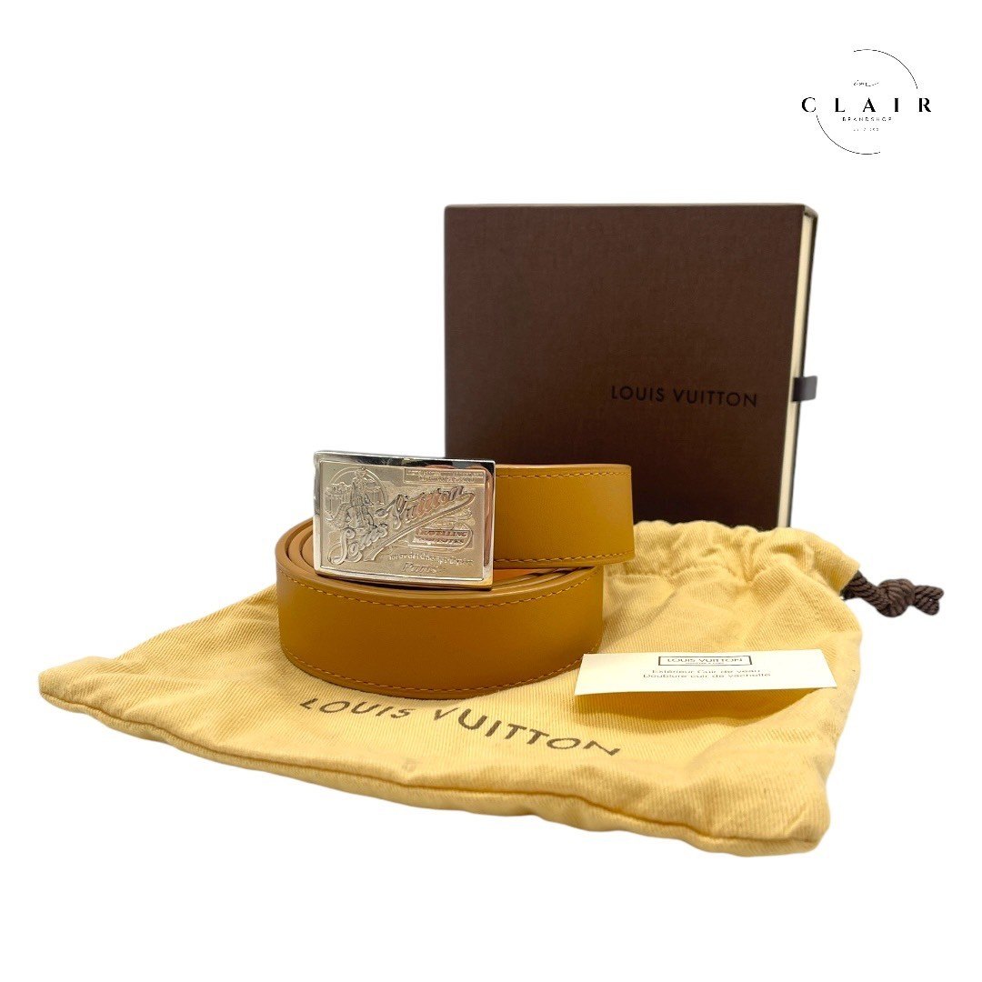 ルイヴィトン ベルト サンチュージーンズ レザー レザーベルト