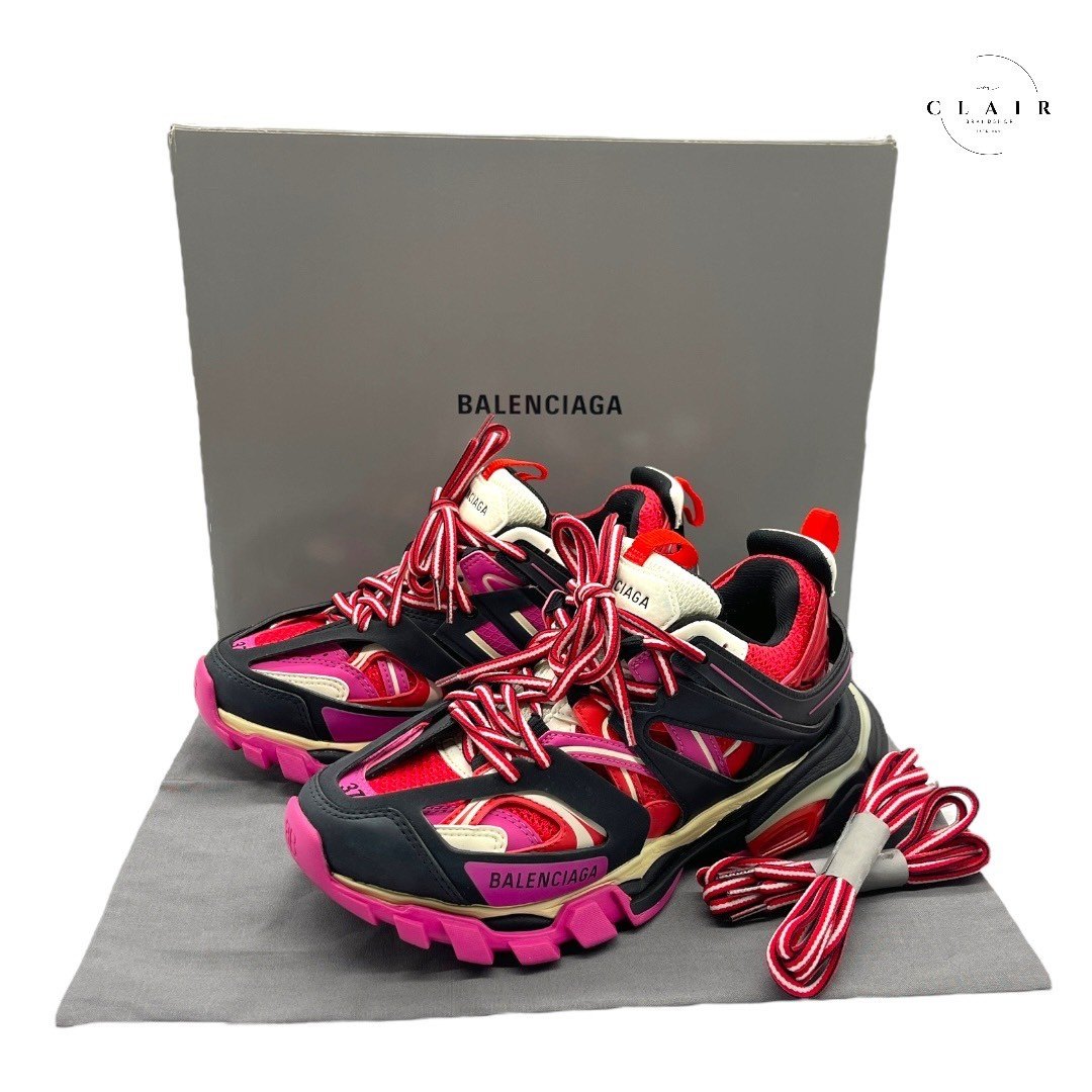 バレンシアガ ロートップスニーカー トラック レースアップ スニーカー #37