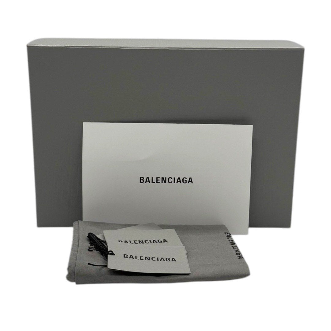 【美品】バレンシアガ バッグ クロコ トートバッグ ショッパー トート ブラック 2WAYバッグ レディース メンズ ユニセックス