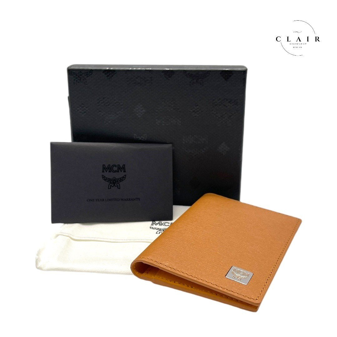 エムシーエム カードケース MXA9ACE14 キャメル×イエロー