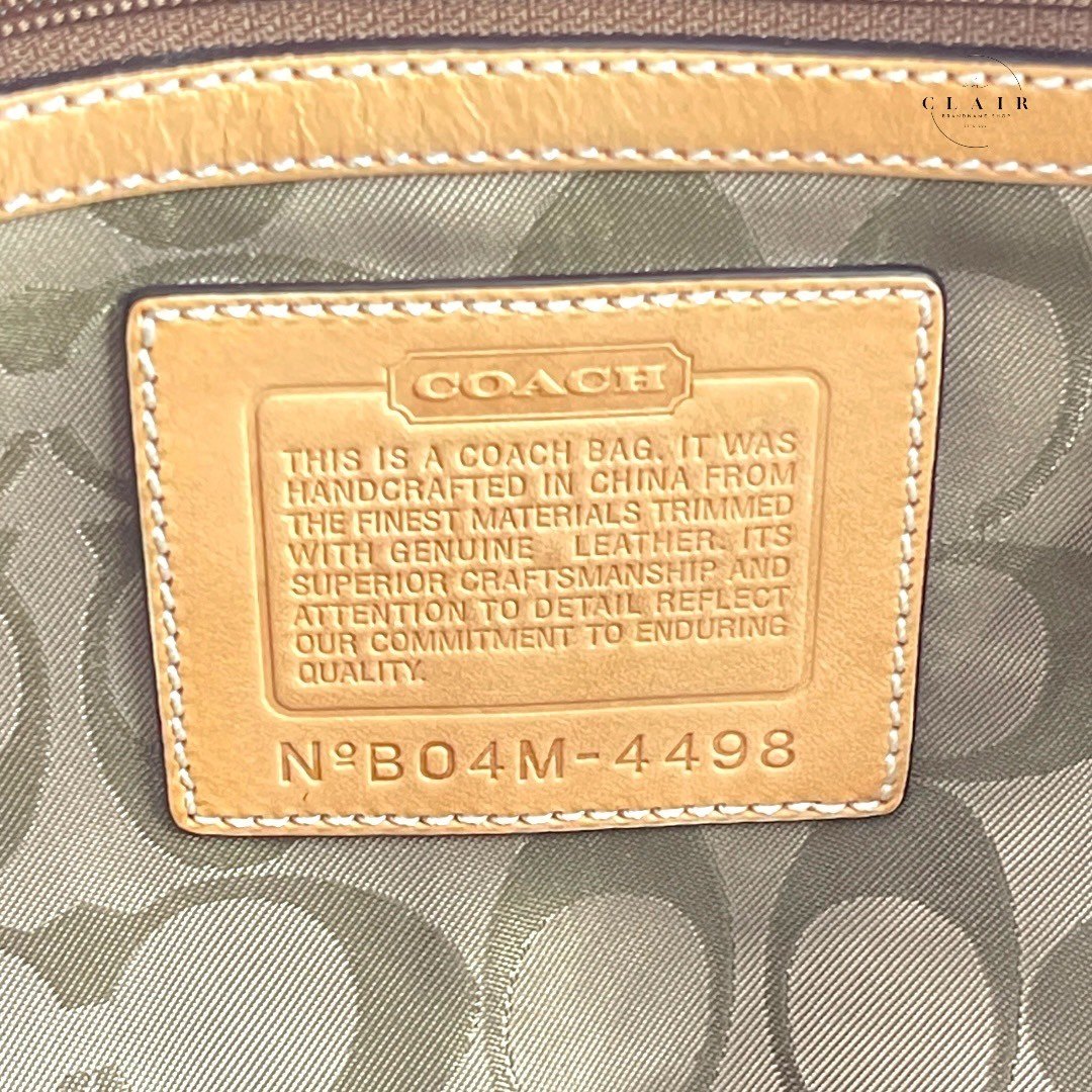 コーチ デニム トートバッグ