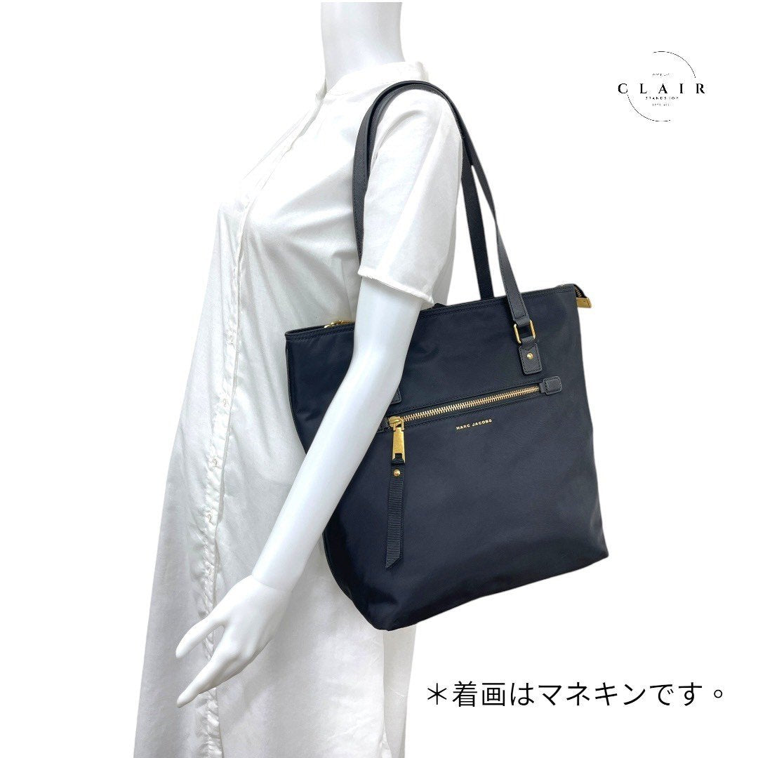 【美品】マークジェイコブス トートバッグ ナイロン 黒