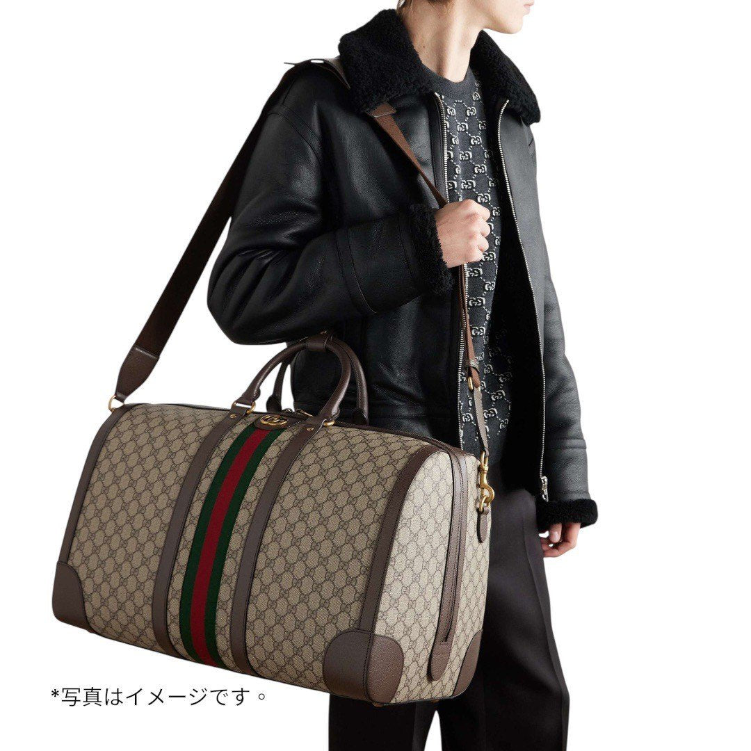 グッチ メンズ SAVOY ラージ ダッフルバッグ グッチかばん ハンドバッグ ショルダーバッグ