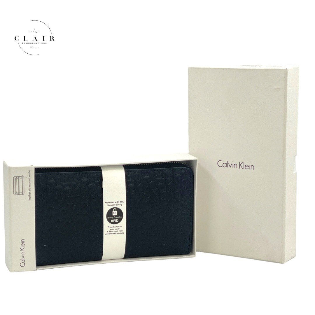 カルバンクライン 長財布 メンズ レディース ユニセックス 黒