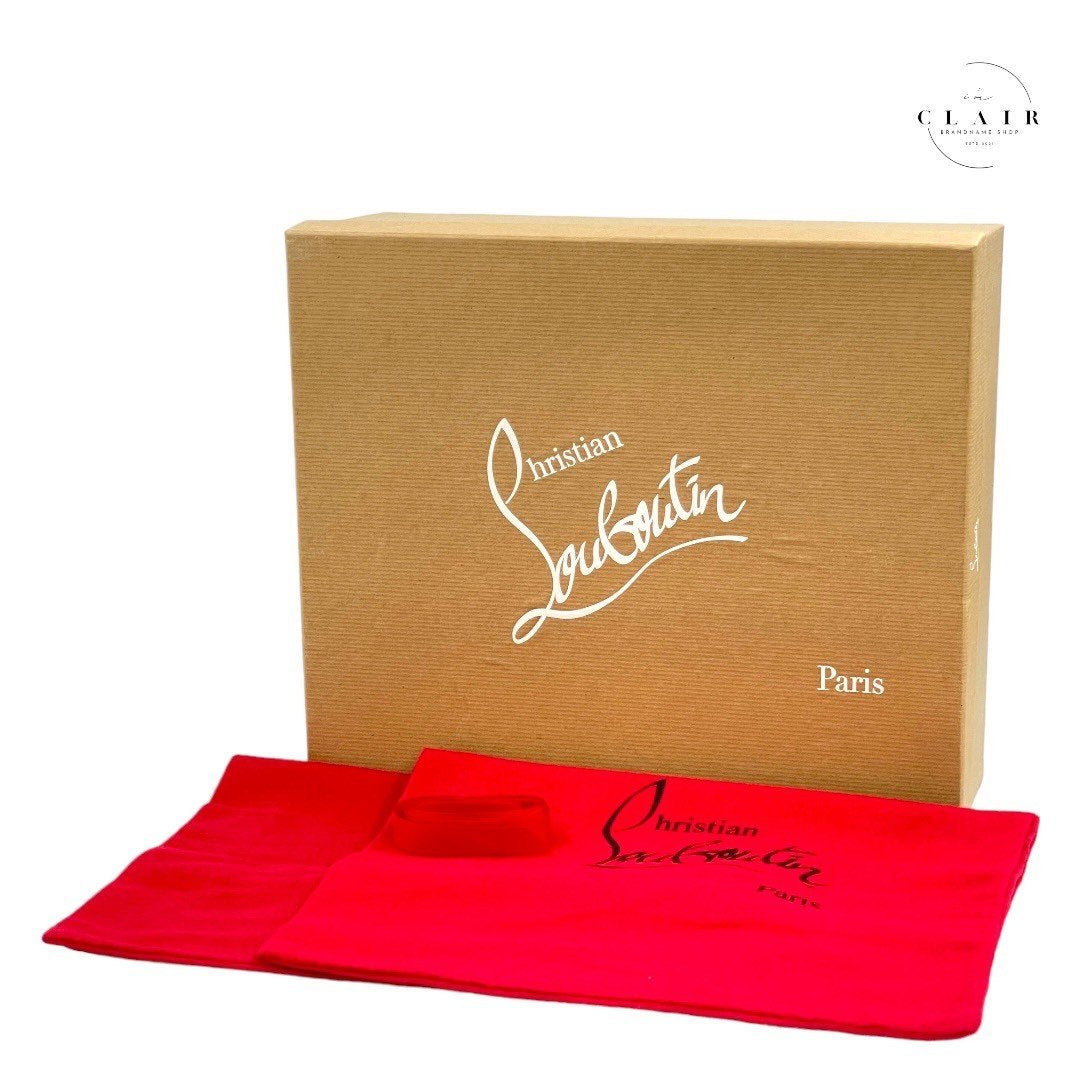 クリスチャンルブタン CLチェルシーブーツ70 ブラック カーフ