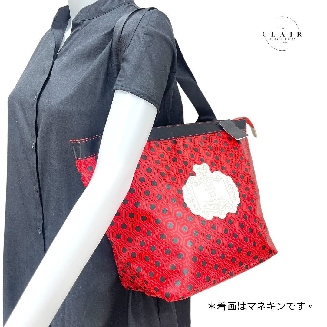 【新品】ANNA SUI アナスイ トートバッグ 赤