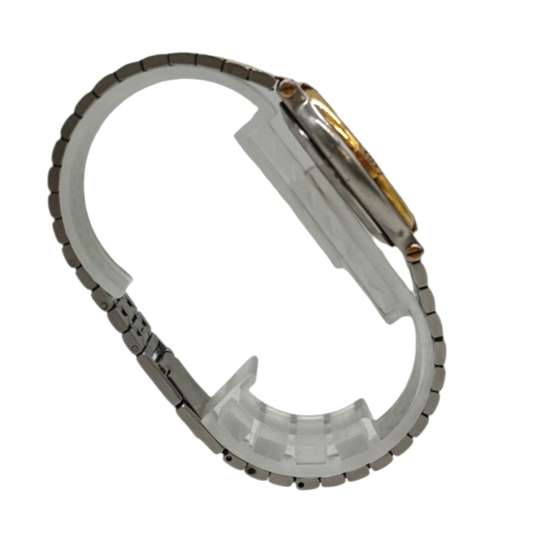 グッチ 腕時計 9000M クォーツ 黒文字盤 コンビカラー ユニセックス グッチ時計