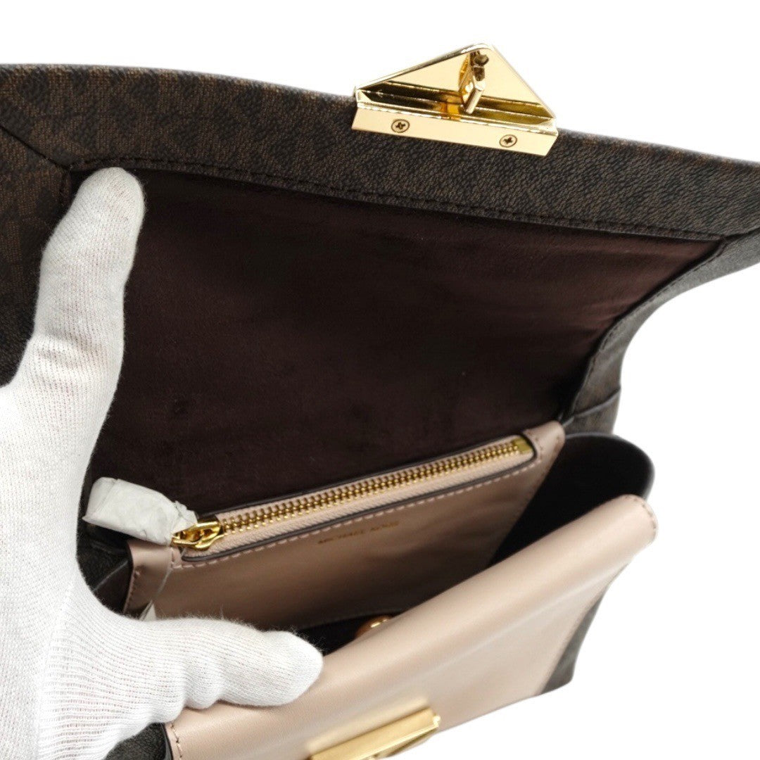 【新品】マイケルコース ショルダーバッグ ２WAYバッグ  MK柄 ベビーピンク レディース