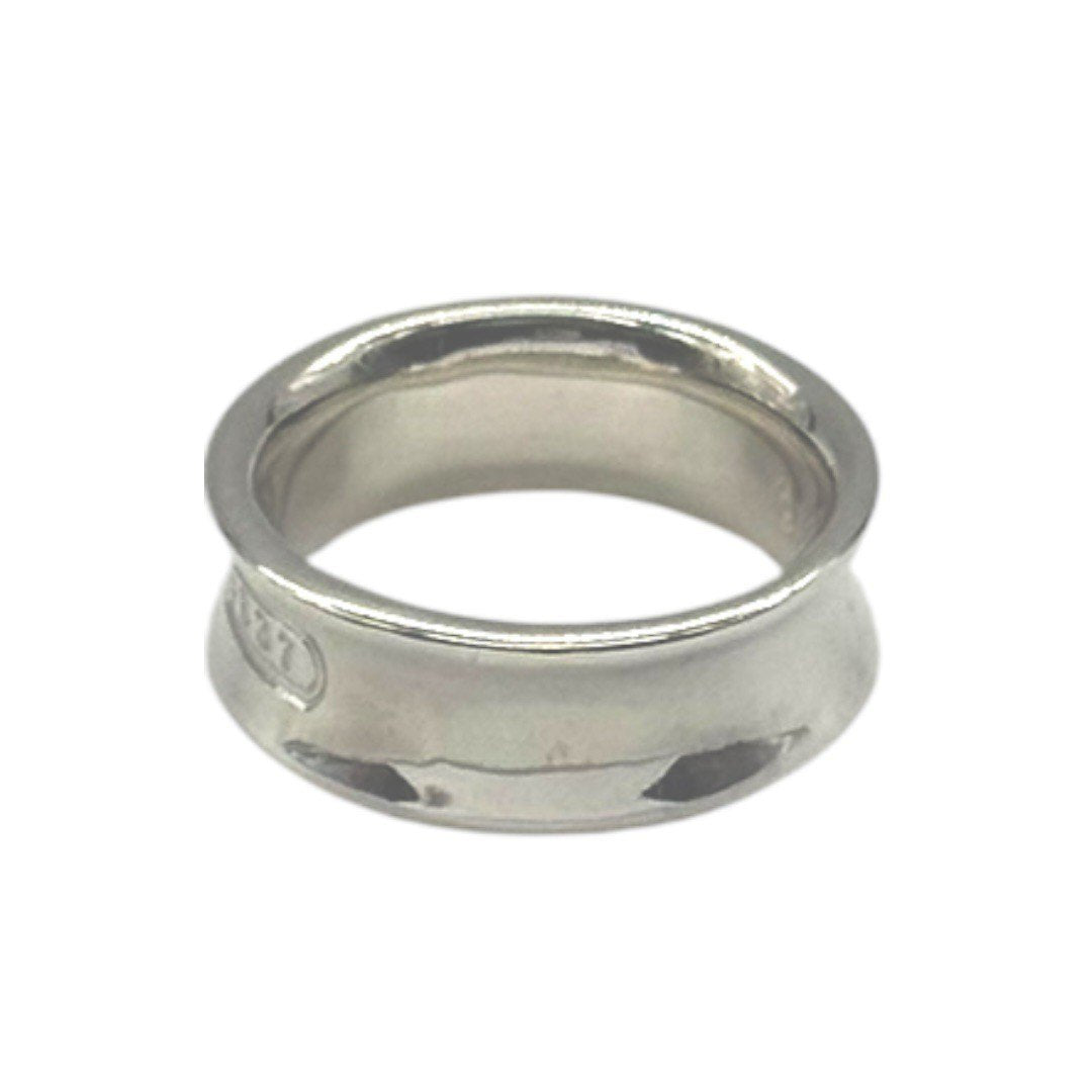 ティファニー指輪 1837 ナロー リング シルバー925 チタン 指輪 レディース 10号  ティファニー