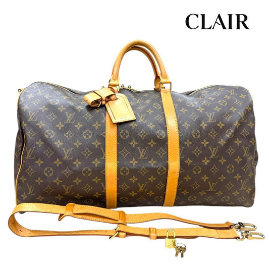 ルイヴィトン ボストンバッグ キーポルバンドリエール55 M41414 モノグラム