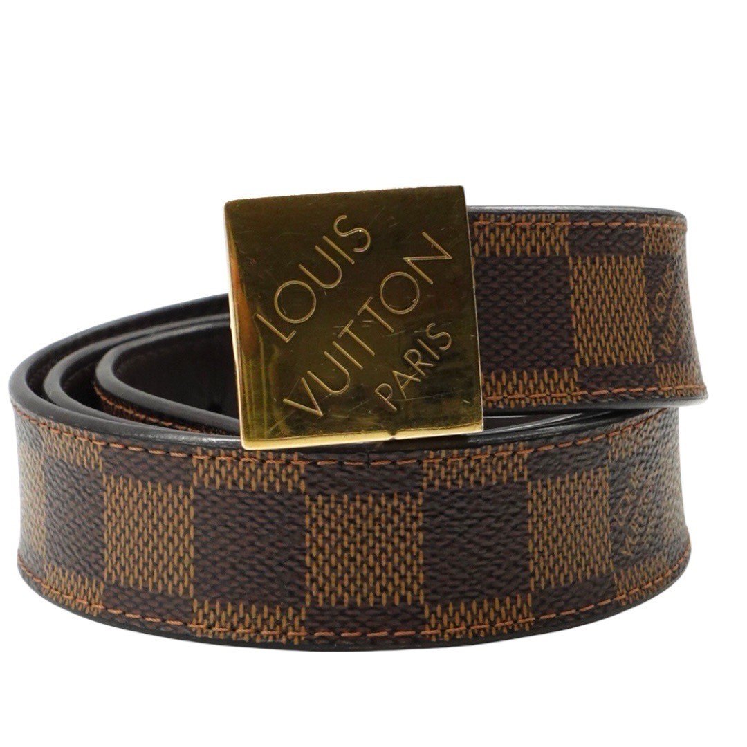 ルイヴィトン ベルト ダミエ サンチュール キャレ メンズ ヴィトンベルト