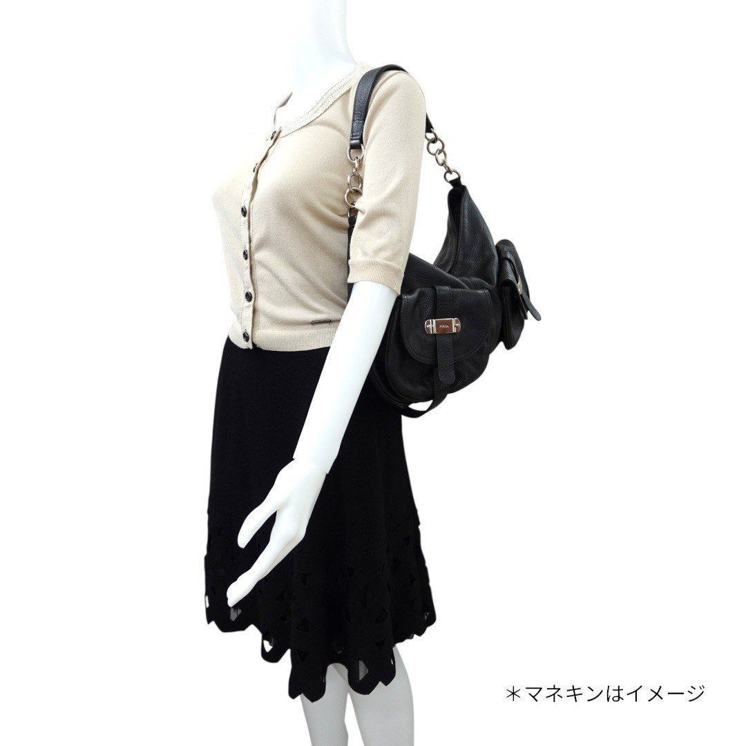 フルラ ハンドバッグ ショルダーバッグ ワンショルダーバッグ 黒 ブラック レディース