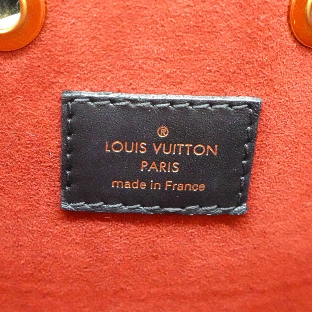 【美品】ルイヴィトン モノグラム 鞄 バッグ ハンドバッグ ショルダーバッグ バイカラー アンプラント ネオノエ MM M45497 ブラック ベージュ レディース ヴィトンバッグ