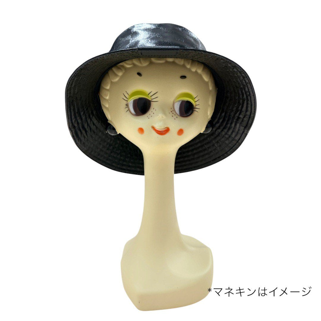 グッチ GGキャンパス ナイロン バケットハット ロゴ付き ブラック ハット