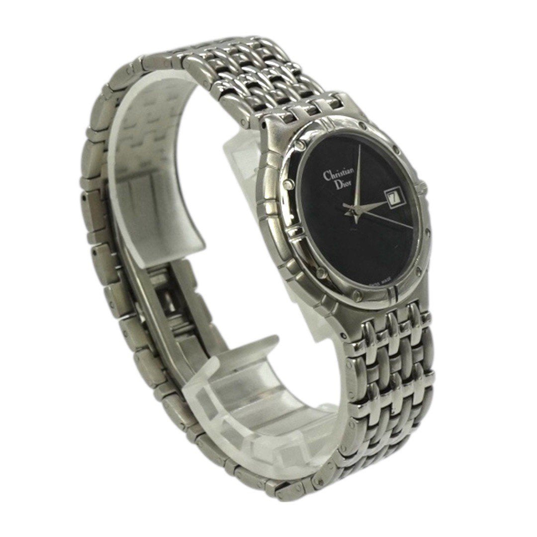 クリスチャンディオール クォーツ アナログ デイト 腕時計 ウォッチ 動作品 レディース メンズ