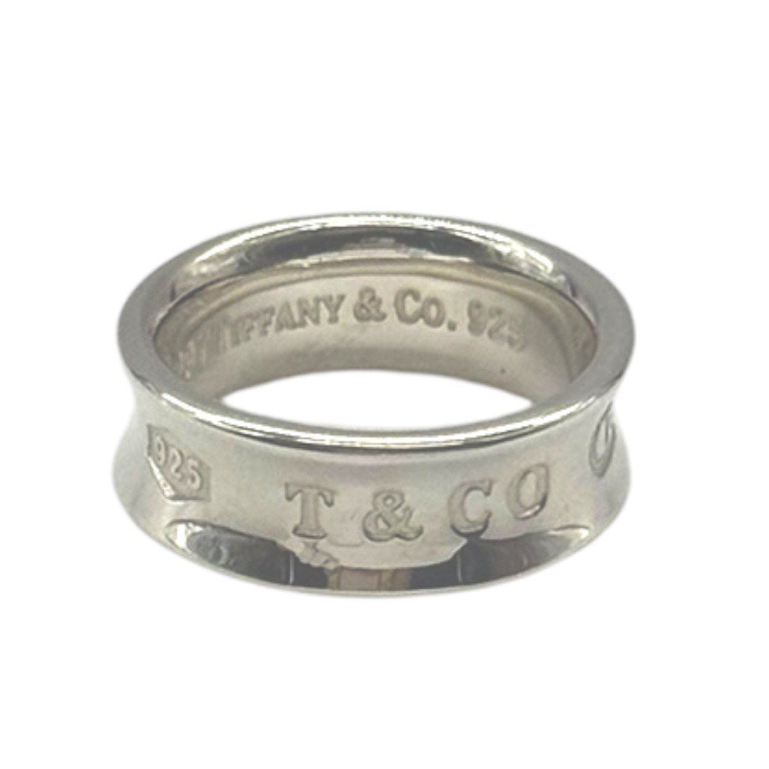 ティファニー指輪 1837 ナロー リング シルバー925 チタン 指輪 レディース 10号  ティファニー
