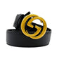 グッチ インターロッキングG ベルト 80/32 レザー ブラック メンズ