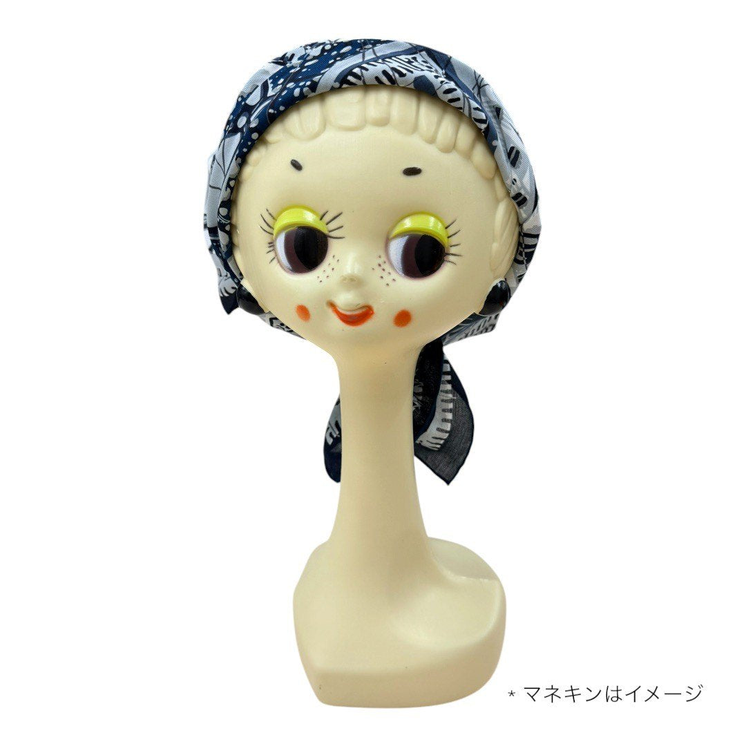 エルメス カレ65 Le Boubou H スカーフ ネイビー メンズ レディース