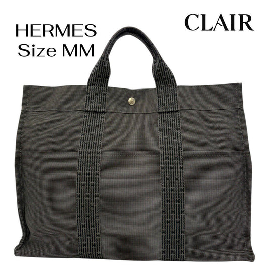 エルメス エールライントートMM ハンドバッグ トートバッグ グレー レディース メンズ