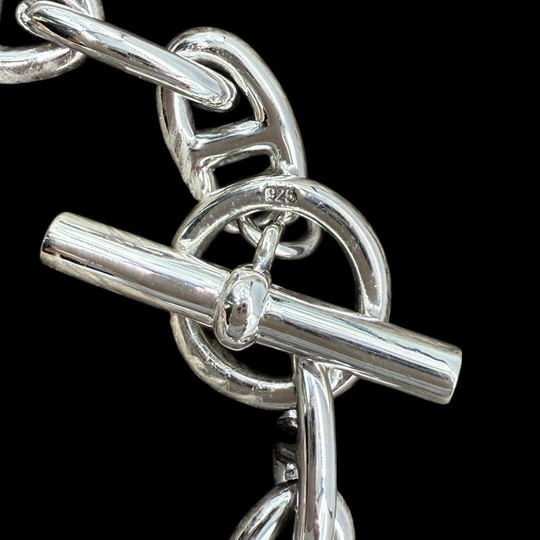 新品 ハンドメイド おしゃれ SV925 アンカーチェーンブレスレット シルバー ブレスレット 925刻印あり スターリングシルバー925 銀 マンテル チェーンブレスレット GM 海外買付