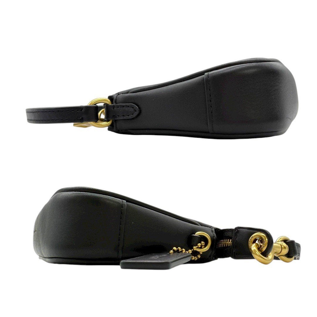 【極美品】コーチ プラザ バッグ 18 ハンドバッグ ショルダーバッグ アクセサリーポーチ ブラック レディース