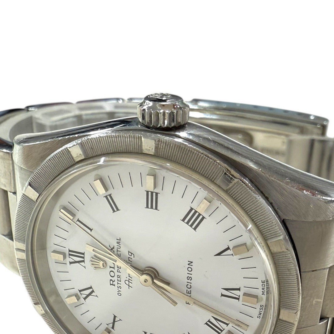 ロレックス エアキング 14010M ホワイト センターローマ P番 メンズ
