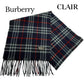 【美品】バーバリー マフラー ノバチェック 紺 ネイビー レディース 男女兼用