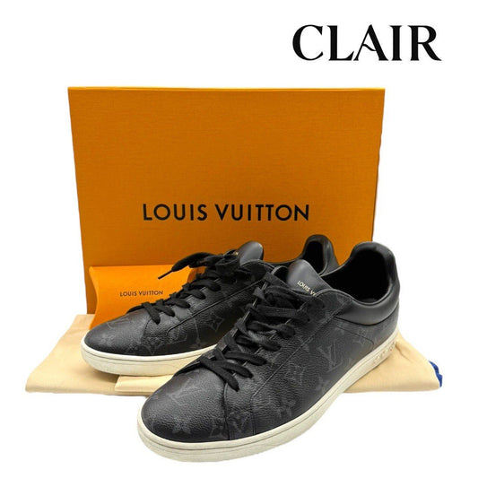 ルイヴィトン ルクセンブルグライン スニーカー 1A4PA モノグラム メンズスニーカー 黒 ブラック