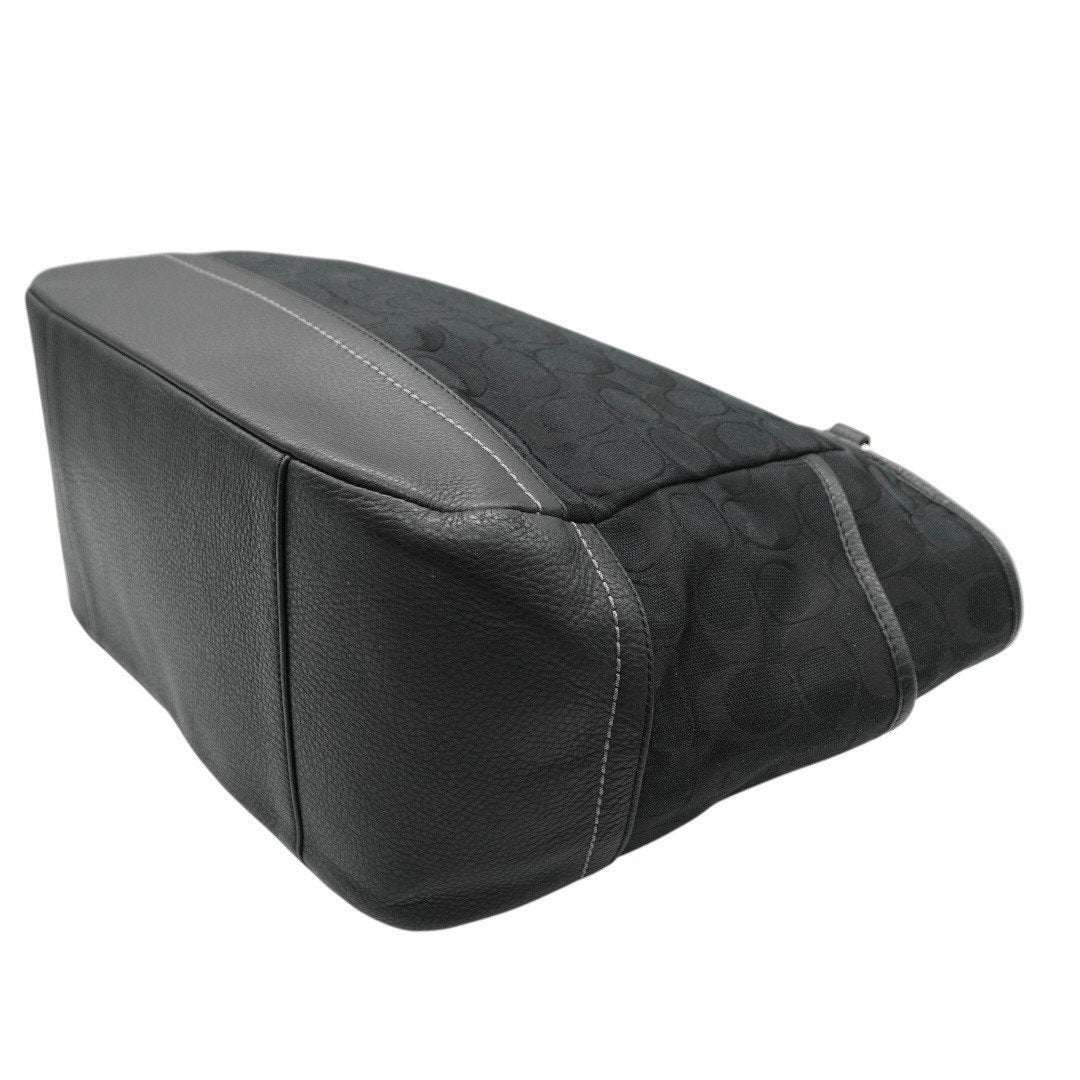 コーチ バッグ トートバッグ a4 黒 レディース