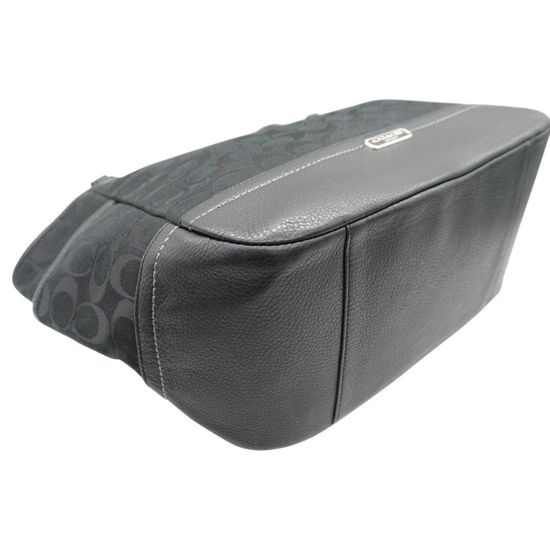 コーチ バッグ トートバッグ a4 黒 レディース