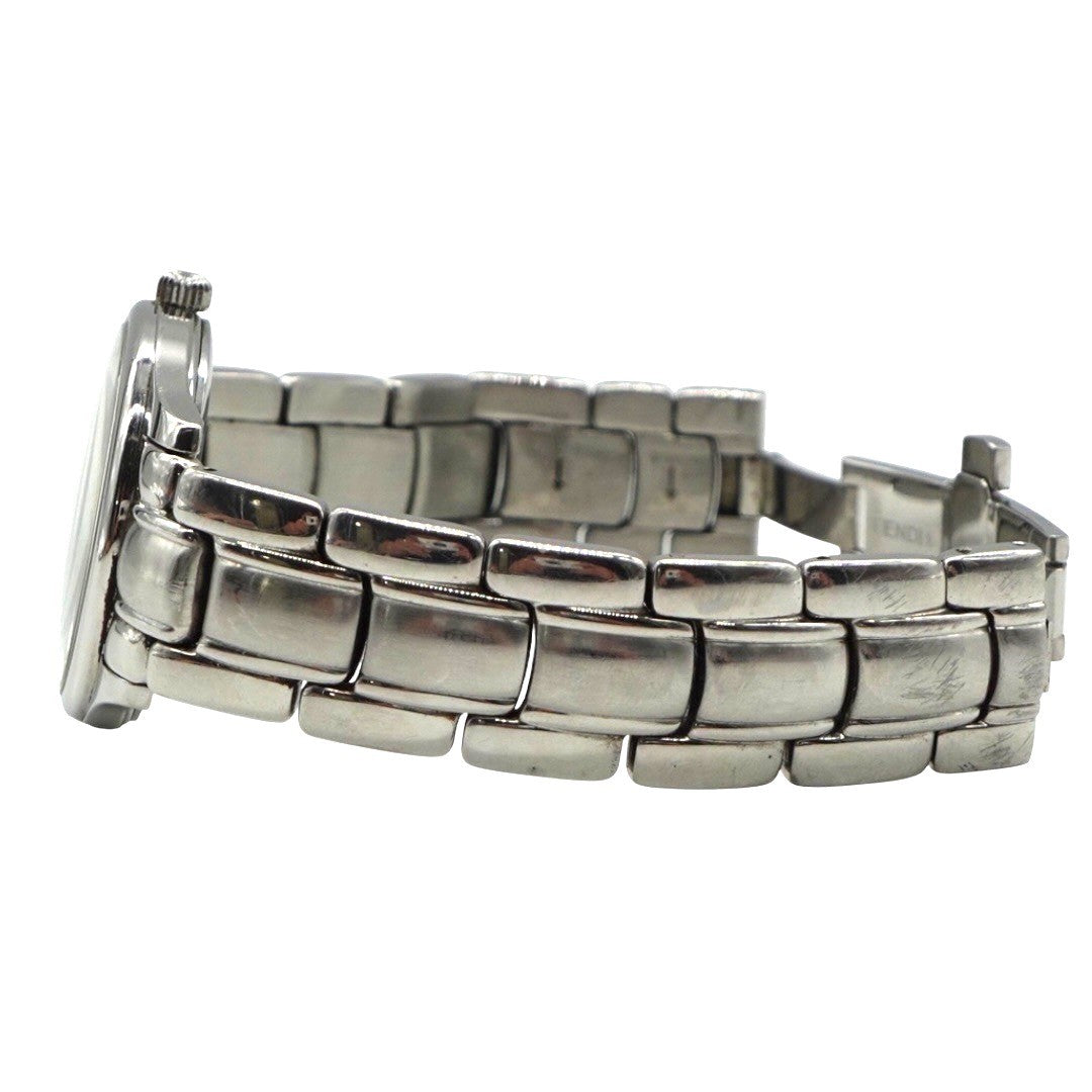 フェンディ メンズクォーツ時計 210G Silver文字盤 メンズ ステンレススチール フェンディ時計