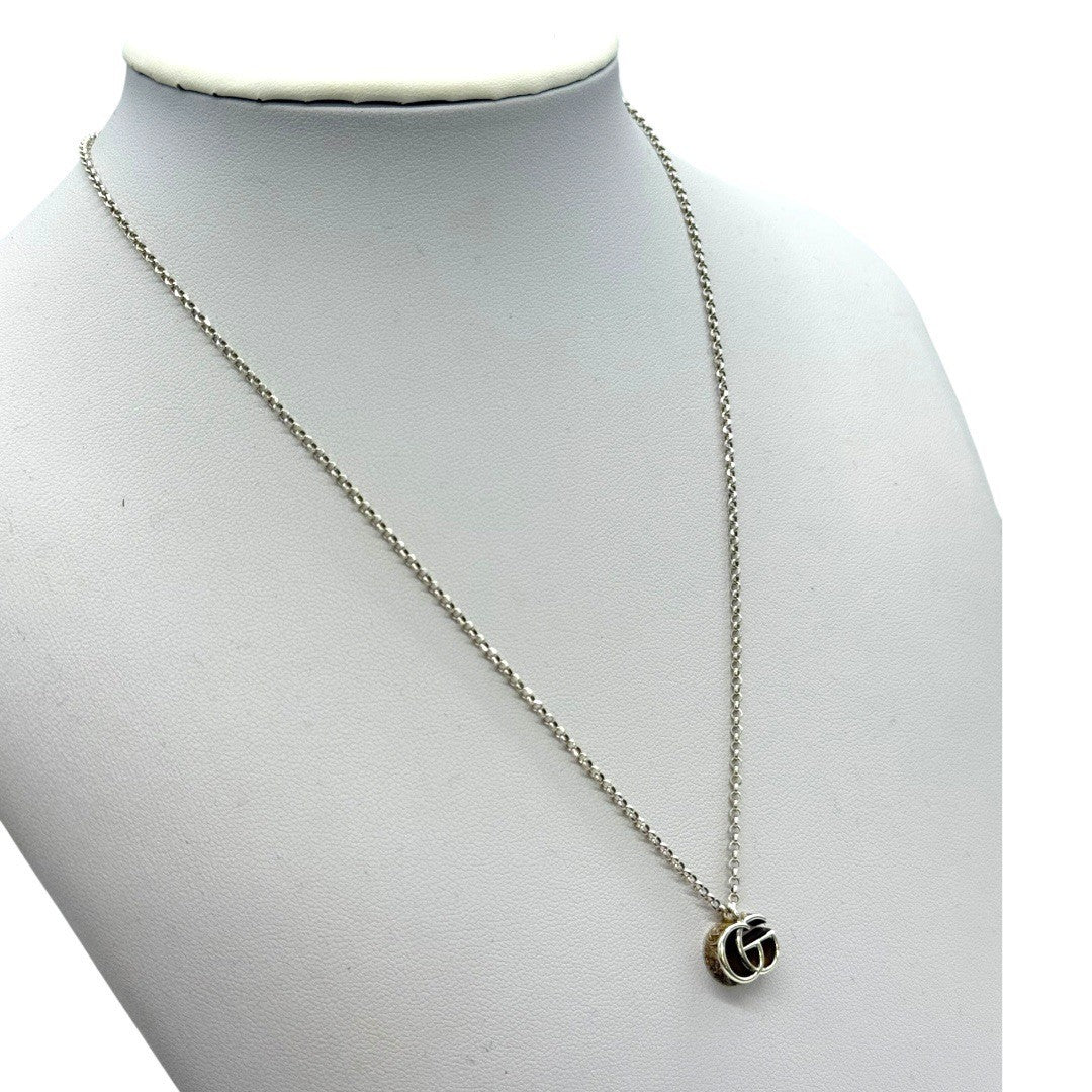グッチ ネックレス GGロゴ 925 レディース