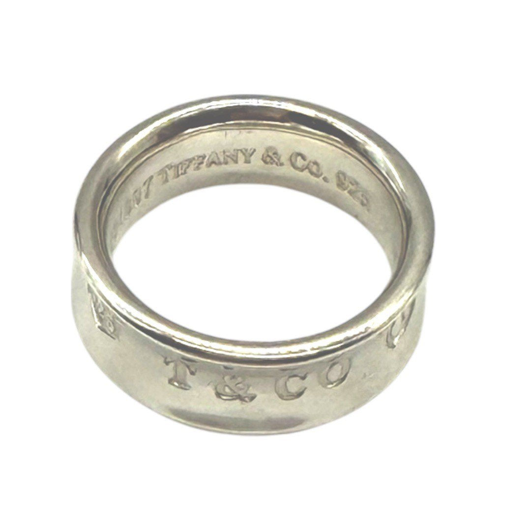 ティファニー指輪 1837 ナロー リング シルバー925 チタン 指輪 レディース 10号  ティファニー